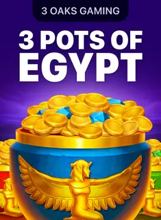 3 Pots of Egypt, slot da 3 Oaks Gaming na 1win
