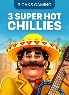 3 Super Hot Chillies, slot da 3 Oaks Gaming na 1win