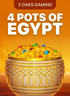 4 Pots of Egypt, slot da 3 Oaks Gaming na 1win
