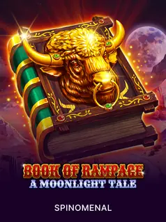 Book Of Rampage - A Moonlight Tale, slot da Spinomenal na 1win