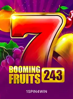 Booming Fruits 243, slot da 1spin4win na 1win