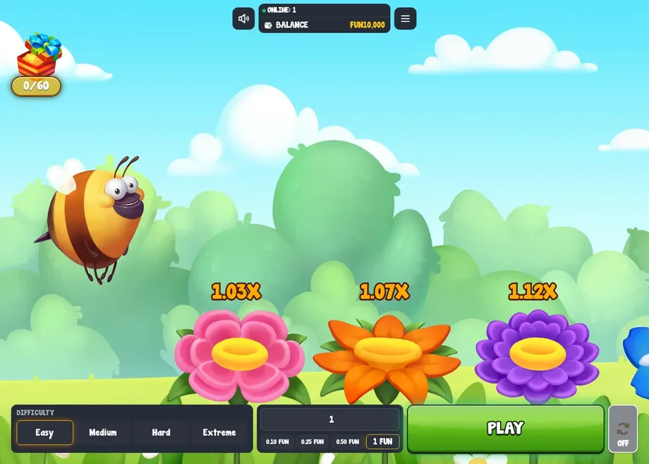 Captura do jogo Bumble road