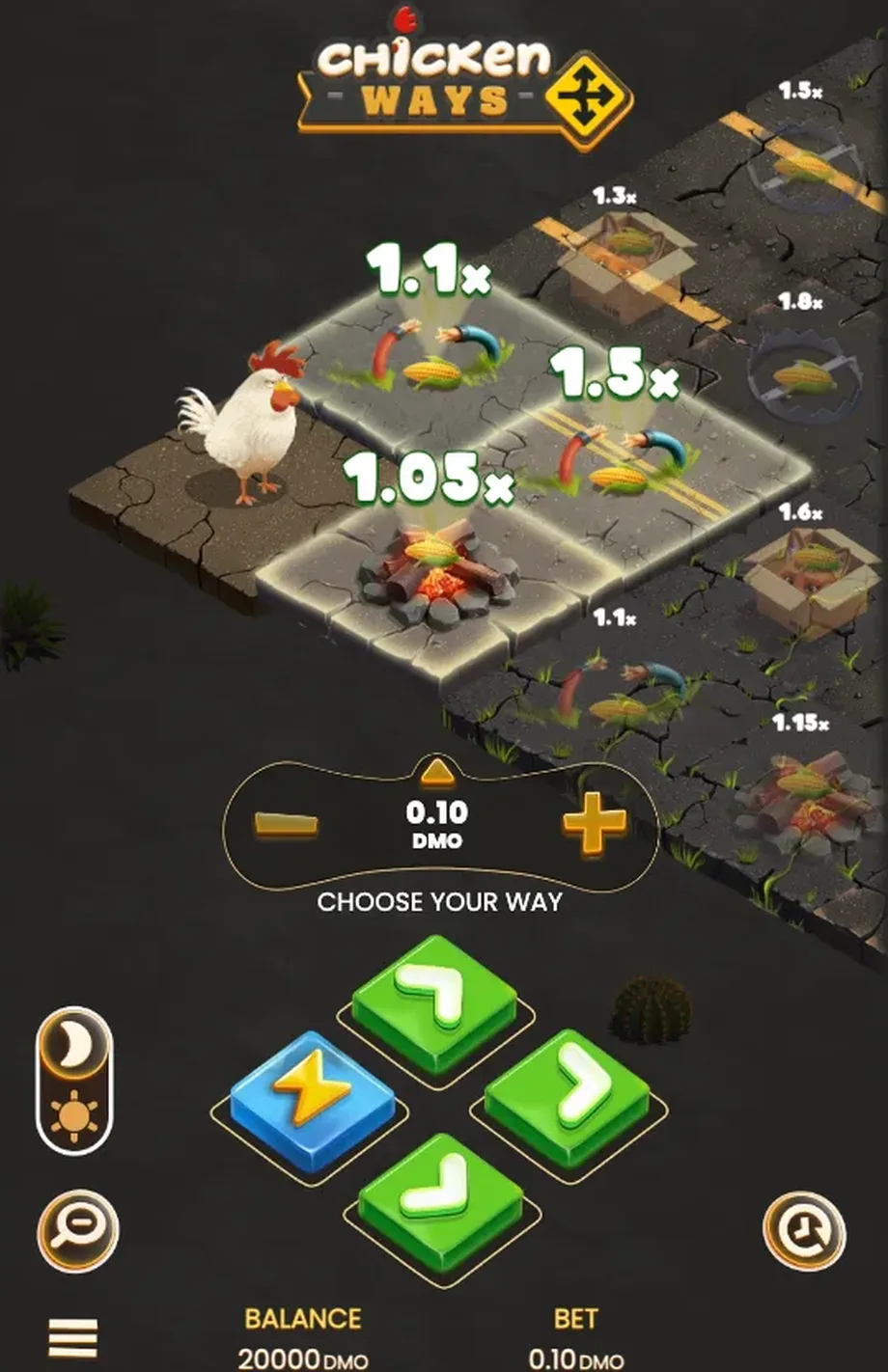 Captura do jogo Chicken Ways