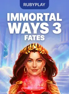 Immortal Ways 3 Fates, slot da RubyPlay na 1win