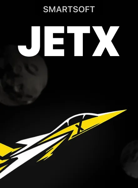 Capa de JetX, jogo crash disponível na 1win Brasil
