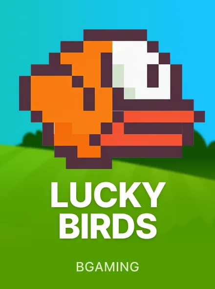 Capa de Lucky Birds, jogo crash disponível na 1win Brasil