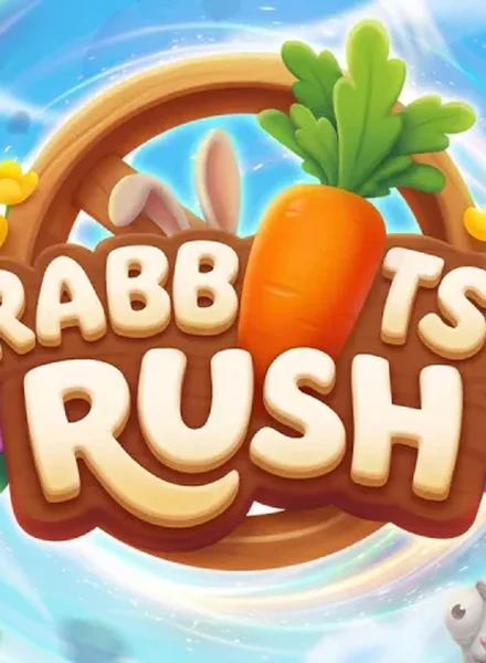 Capa de Rabbits Rush, jogo crash disponível na 1win Brasil