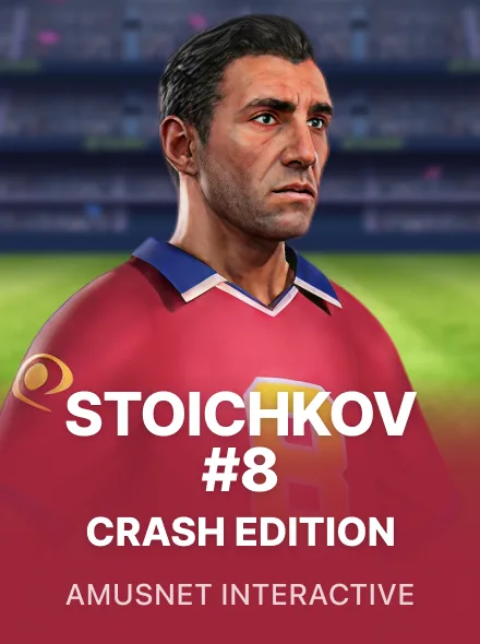 Capa de Stoichkov #8 Crash Edition, jogo crash disponível na 1win Brasil