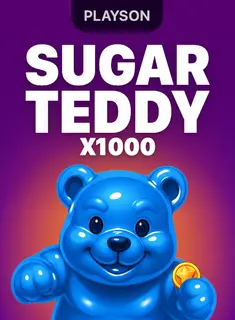 Sugar Teddy X1000, slot da Playson na 1win