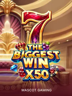 The Biggest Win x50, slot da Mascot Gaming na 1win
