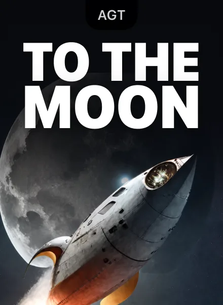 Capa de To The Moon, jogo crash disponível na 1win Brasil