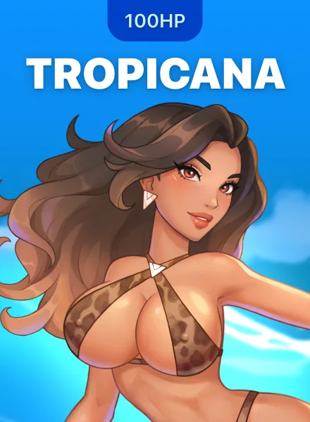 Capa de Tropicana, jogo crash disponível na 1win Brasil