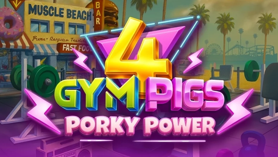 Banner de 4 Gym Pigs - Porky Power