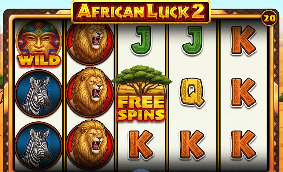 Captura do jogo African Luck 2
