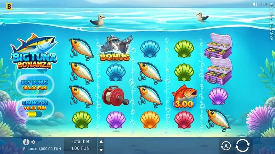 Captura do jogo Big Tuna Bonanza