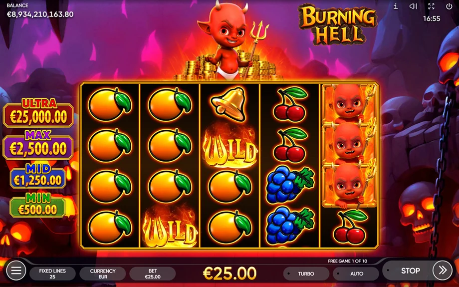 Captura do jogo Burning Hell