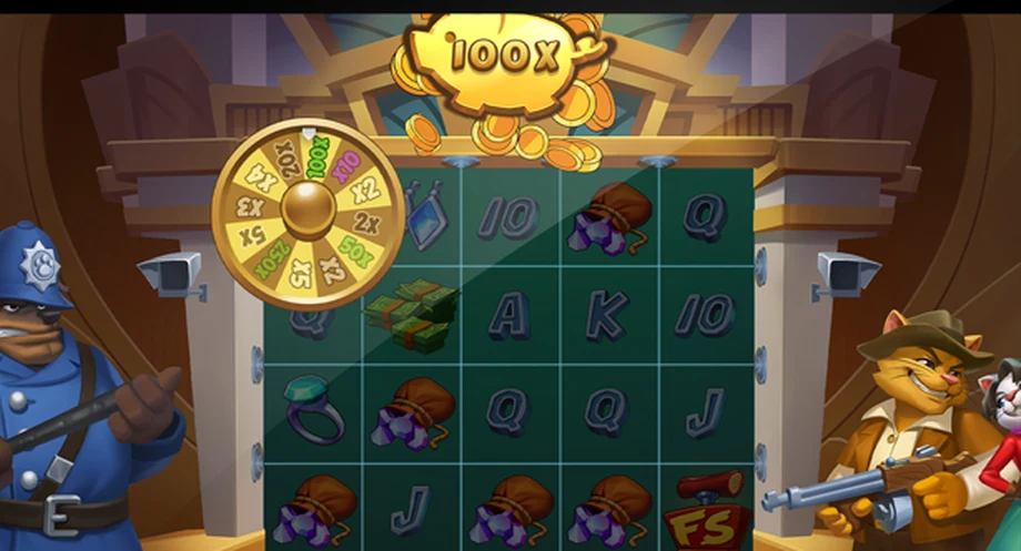 Captura do jogo Cash Crooks