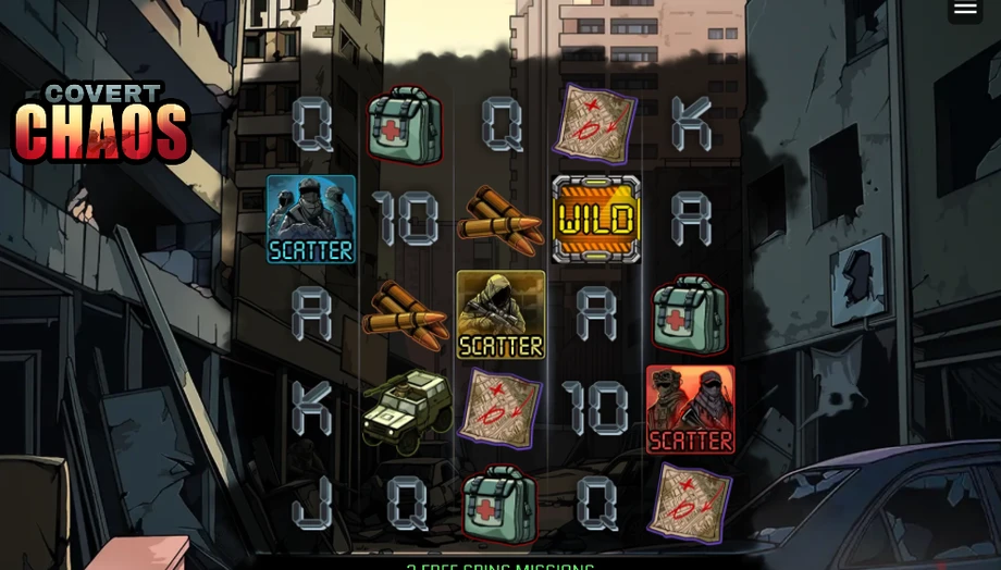 Captura do jogo Covert Chaos