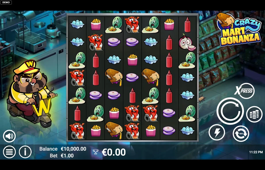 Captura do jogo Crazy Mart Bonanza