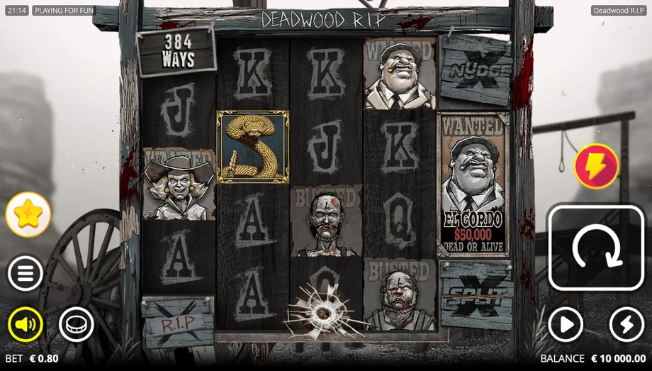 Captura do jogo Deadwood R.I.P