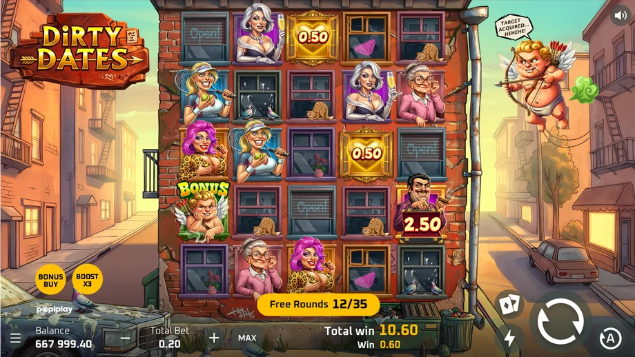 Captura do jogo Dirty Dates