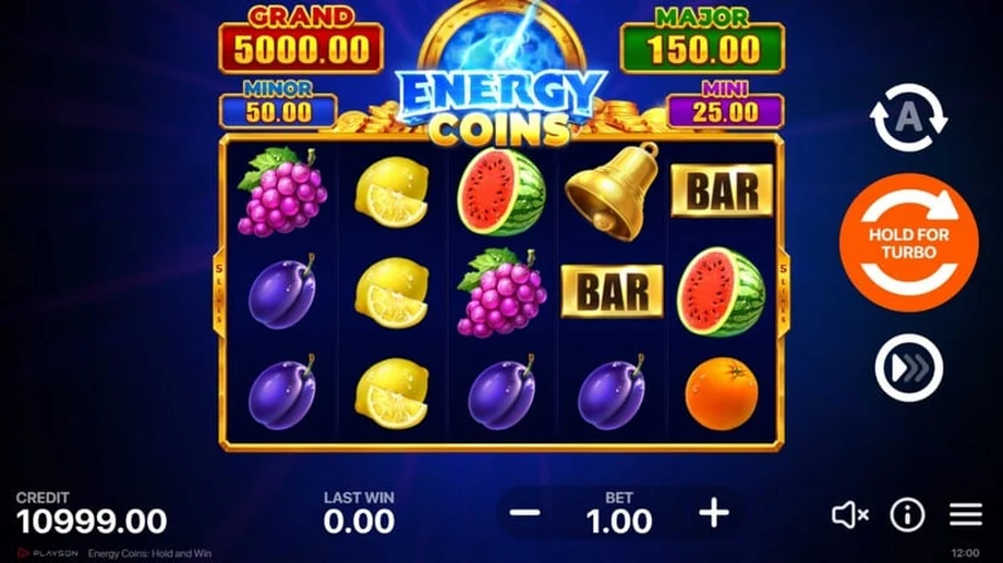 Captura do jogo Energy Coins: Hold and Win