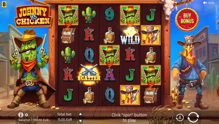 Captura do jogo Johnny vs Chicken