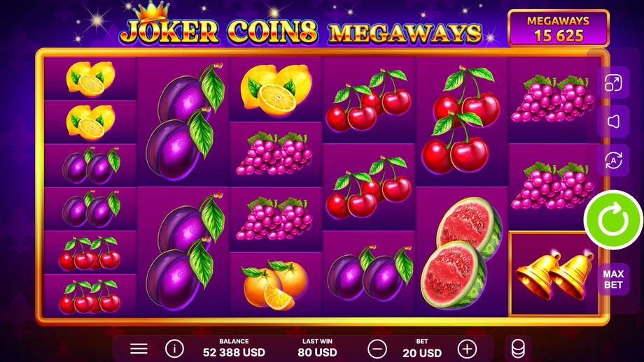 Captura do jogo Joker Coins Megaways