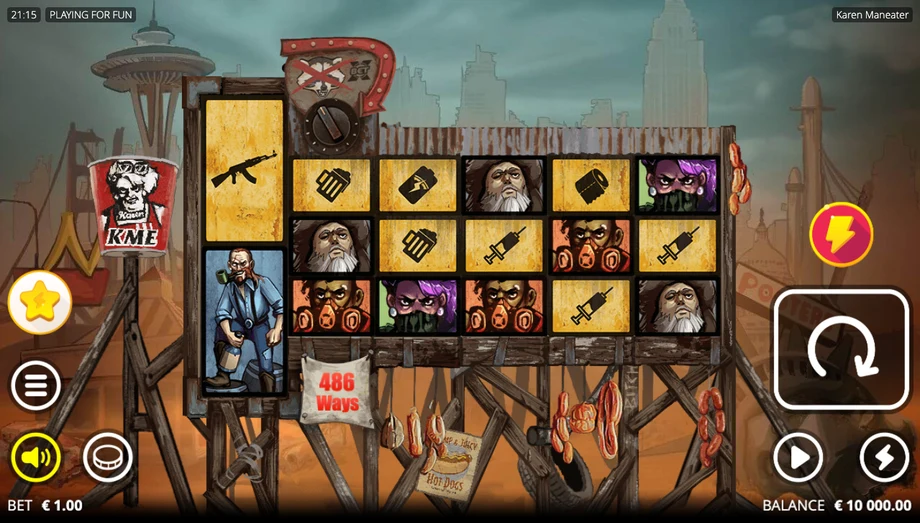 Captura do jogo Karen Maneater
