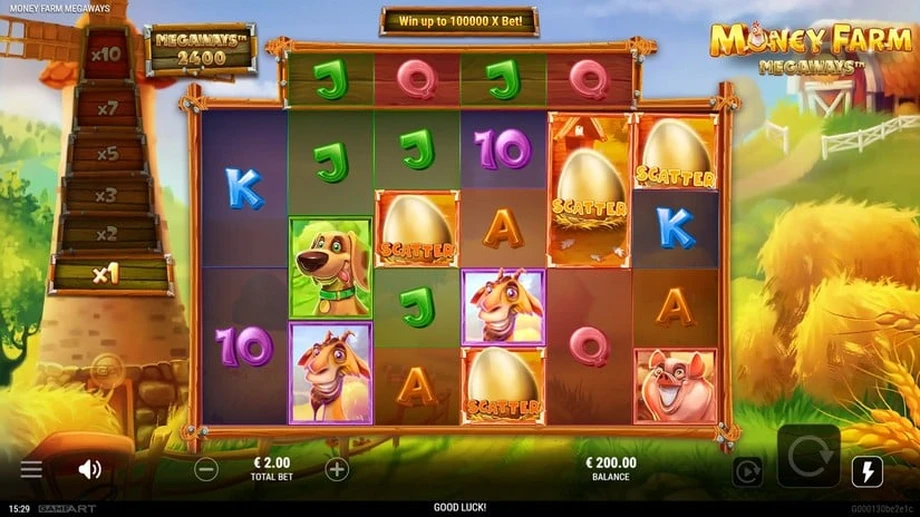 Captura do jogo Money Farm Megaways™