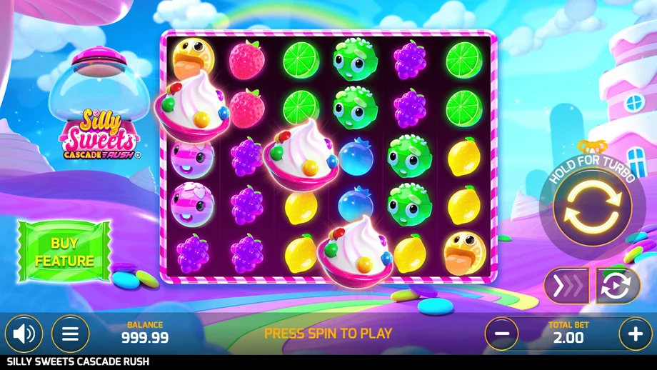 Captura do jogo Silly Sweets Cascade Rush