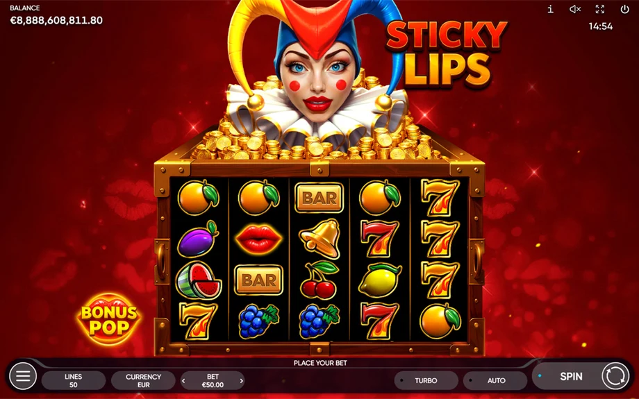 Captura do jogo Sticky Lips