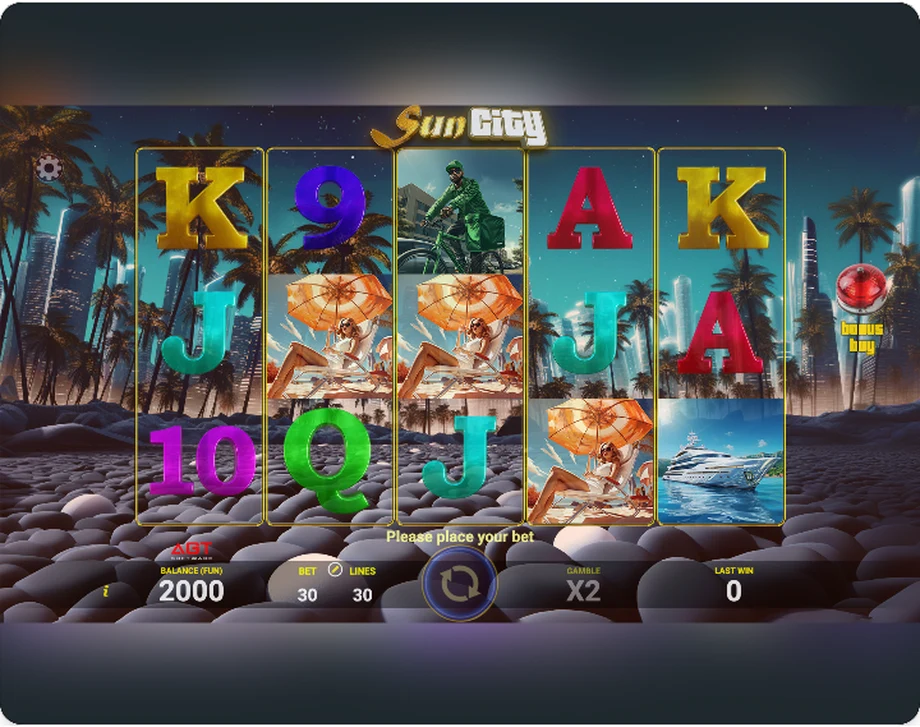 Captura do jogo SunCity