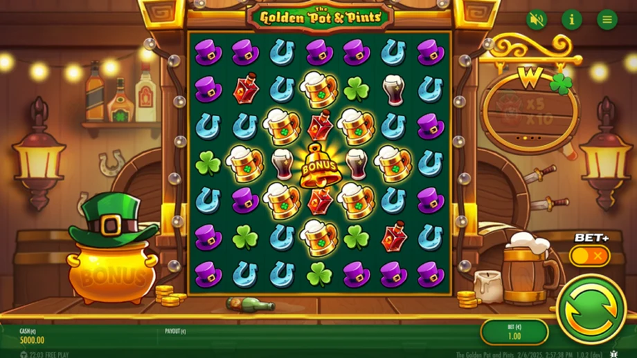 Captura do jogo The Golden Pot and Pints