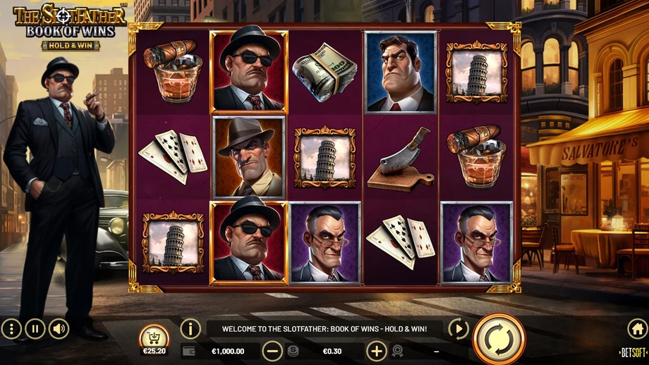 Captura do jogo The Slotfather: Book Of Wins - Hold & Win
