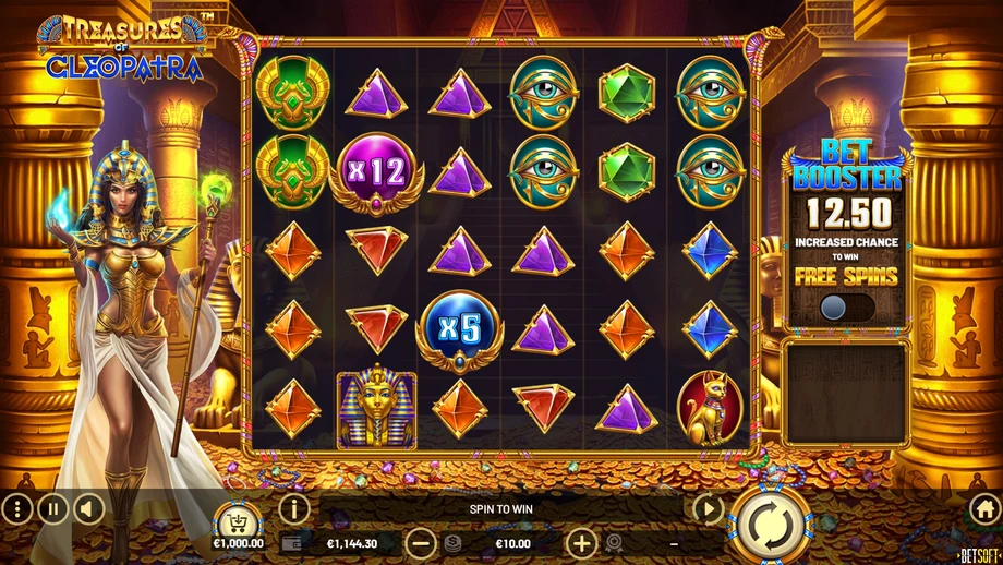 Captura do jogo Treasures Of Cleopatra