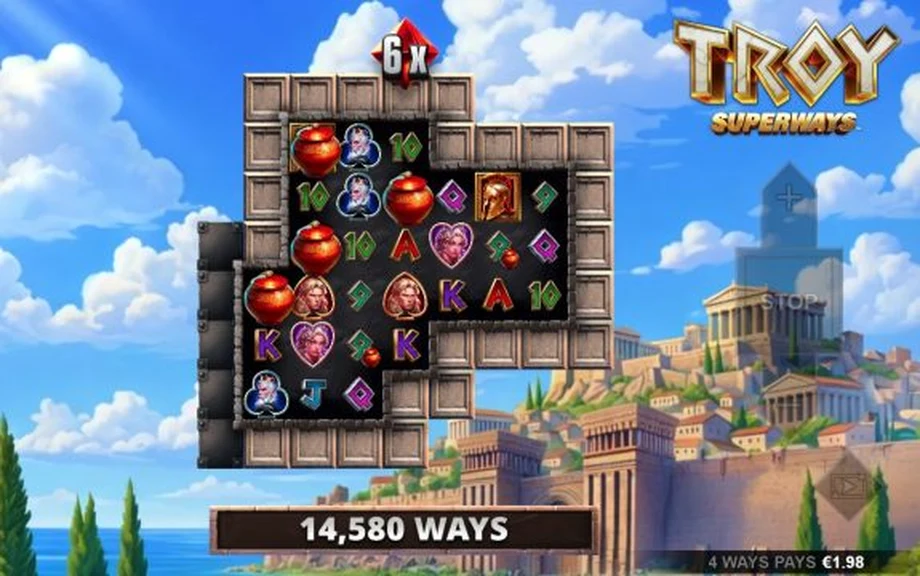 Captura do jogo Troy Superways